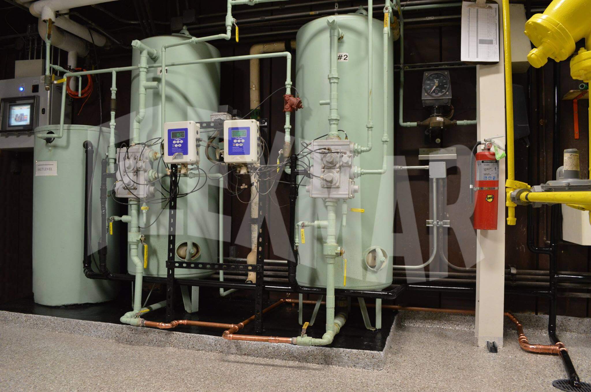 Boiler Room Flooring Flexmar Polyaspartic