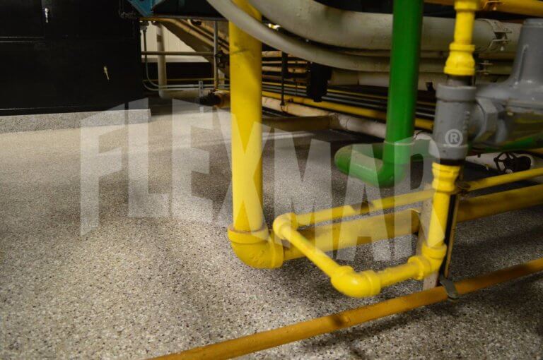 Boiler Room Flooring Flexmar Polyaspartic