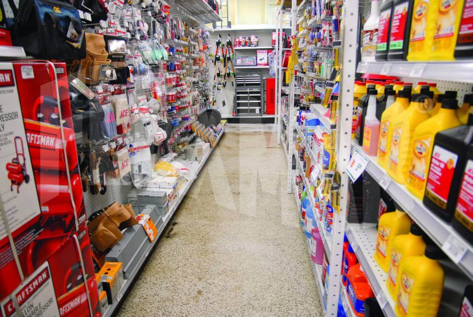 Greensburg Ace Hardware flooring