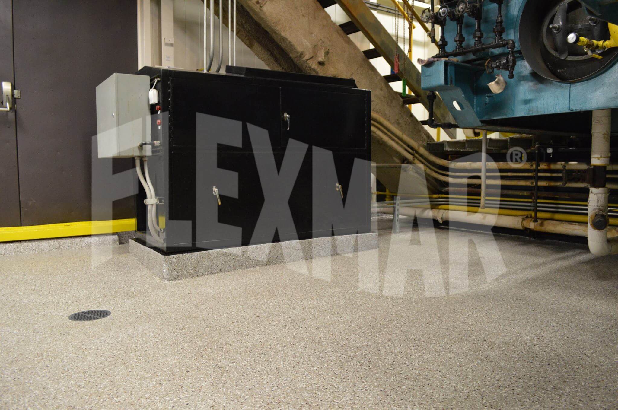 Boiler Room Flooring Flexmar Polyaspartic