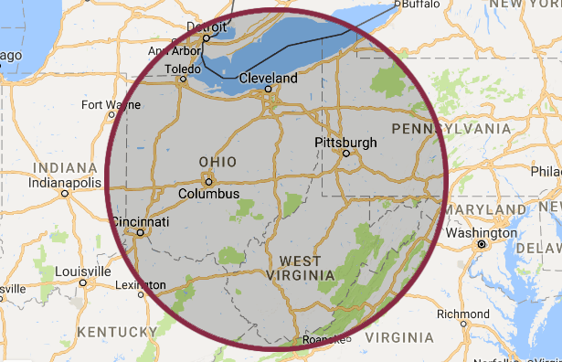 Lunch and learn map