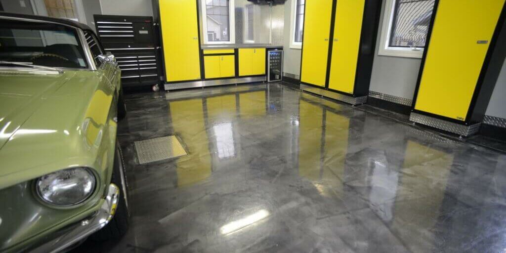 polyaspartic garage flooring