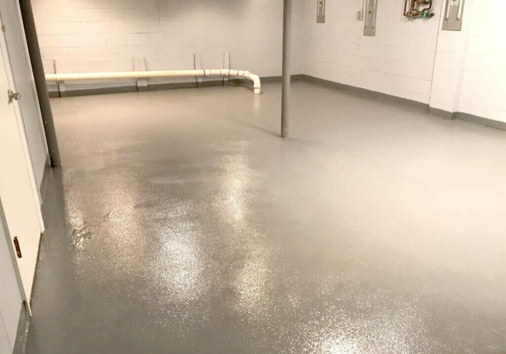 Flexmar 4 hour basement floor