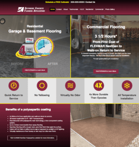 flexmar template website