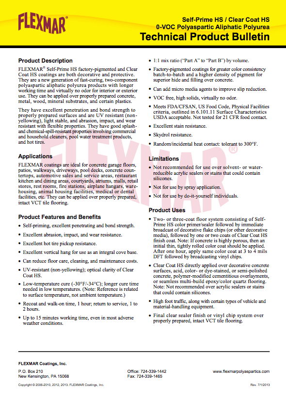 technical bulletin document example