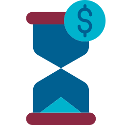 time and money icon